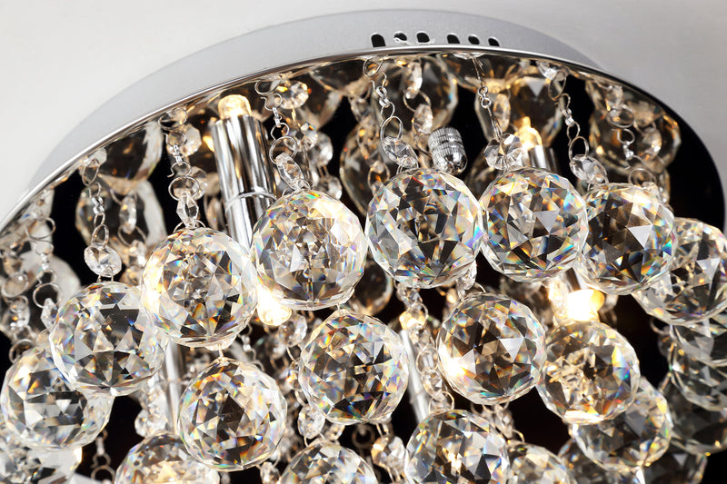 FluxTech - Phantom Raindrop 35CM Crystal Chandelier Ceiling Light Fixture