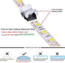 FluxTech 5-Pin RGBW / RGBWW / RGB+CCT LED Strip to Strip Connector for 12mm Watreproof 5050 LED Strip Light