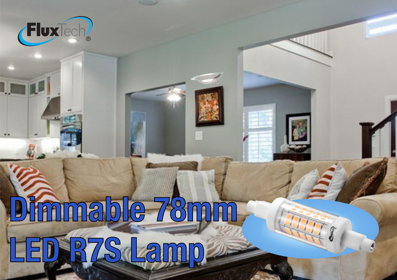 FluxTech - New Smart Dimmable 20 x 78mm R7S LED Lamp