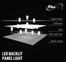 FluxTech - 40W LED Back-Lit Panel Light 595mm X 595mm