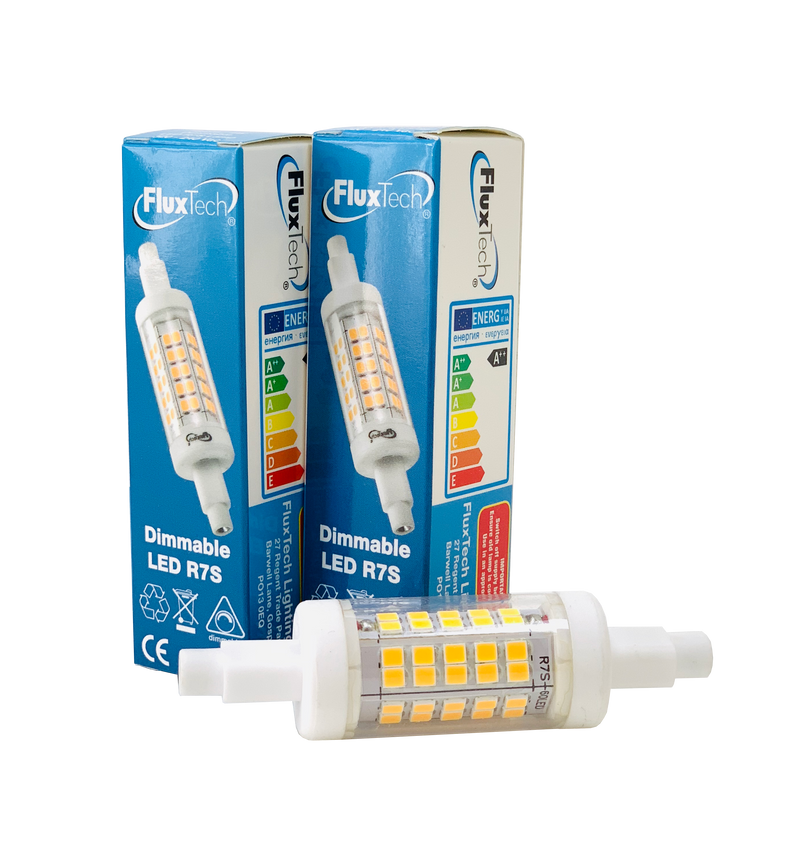 FluxTech New Smart Dimmable 20 x 78mm R7S LED Lamp